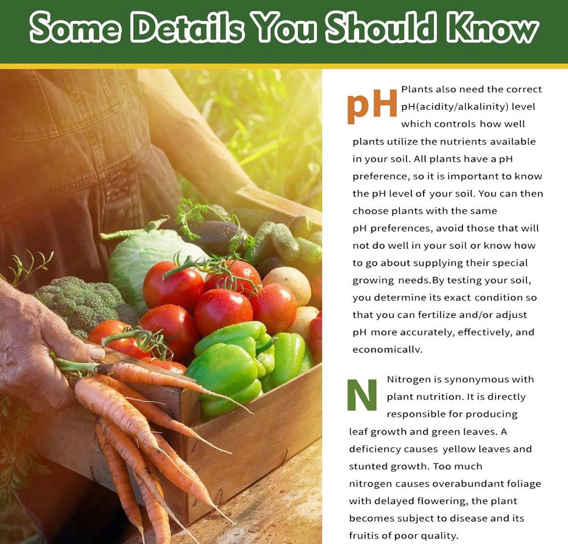 About PH and its ties to nitrogen