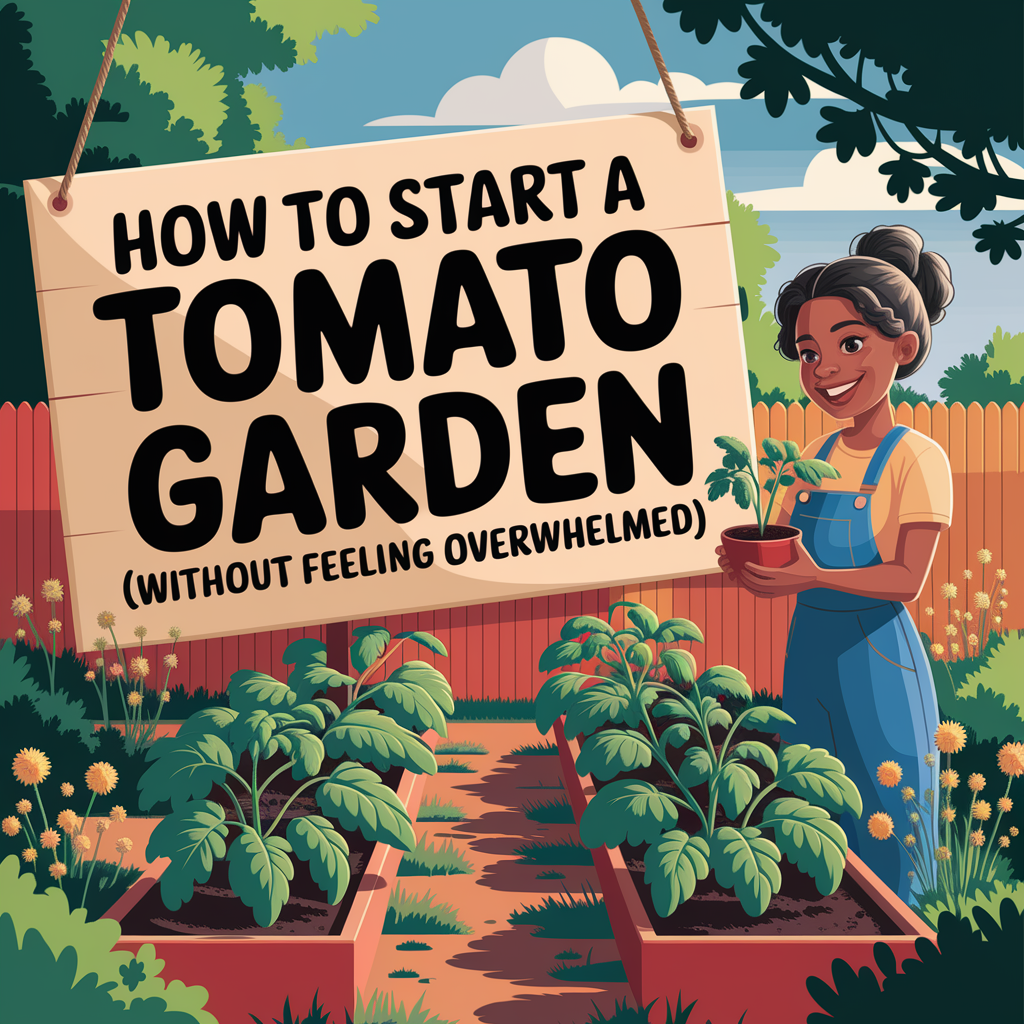 How to start a tomato garden