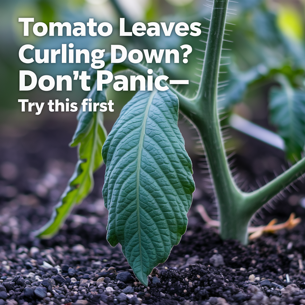 Tomato Leaves Curling Down? Don’t Panic—Try This First