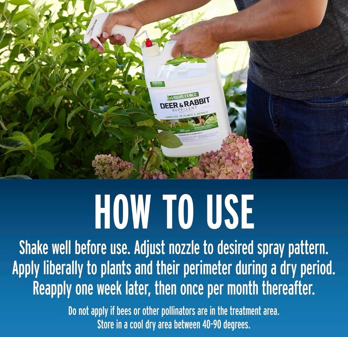 How to use deer repellent