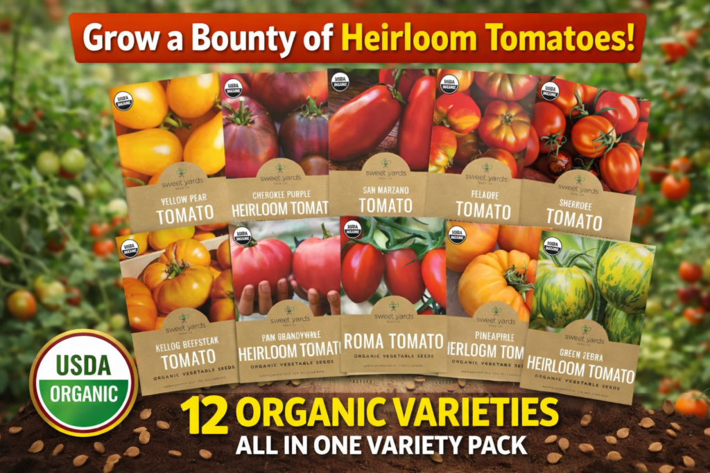 Best Organic Tomato Seeds (Don’t Miss This!)