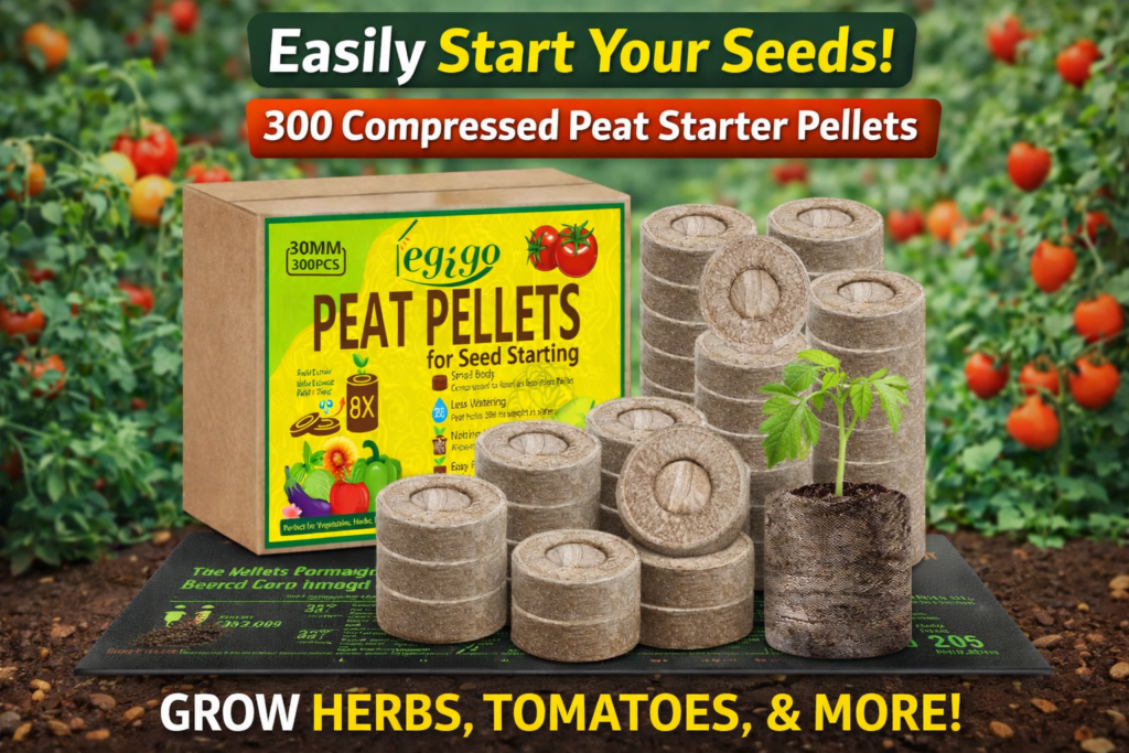 These Peat Pellets Make Tomato Seed Starting Almost Effortless