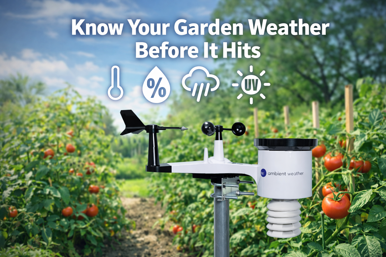 This Smart Weather Station Helps You Time Your Garden Perfectly