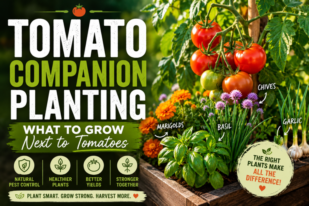 Tomato Companion Planting — What to Grow Next to Tomatoes
