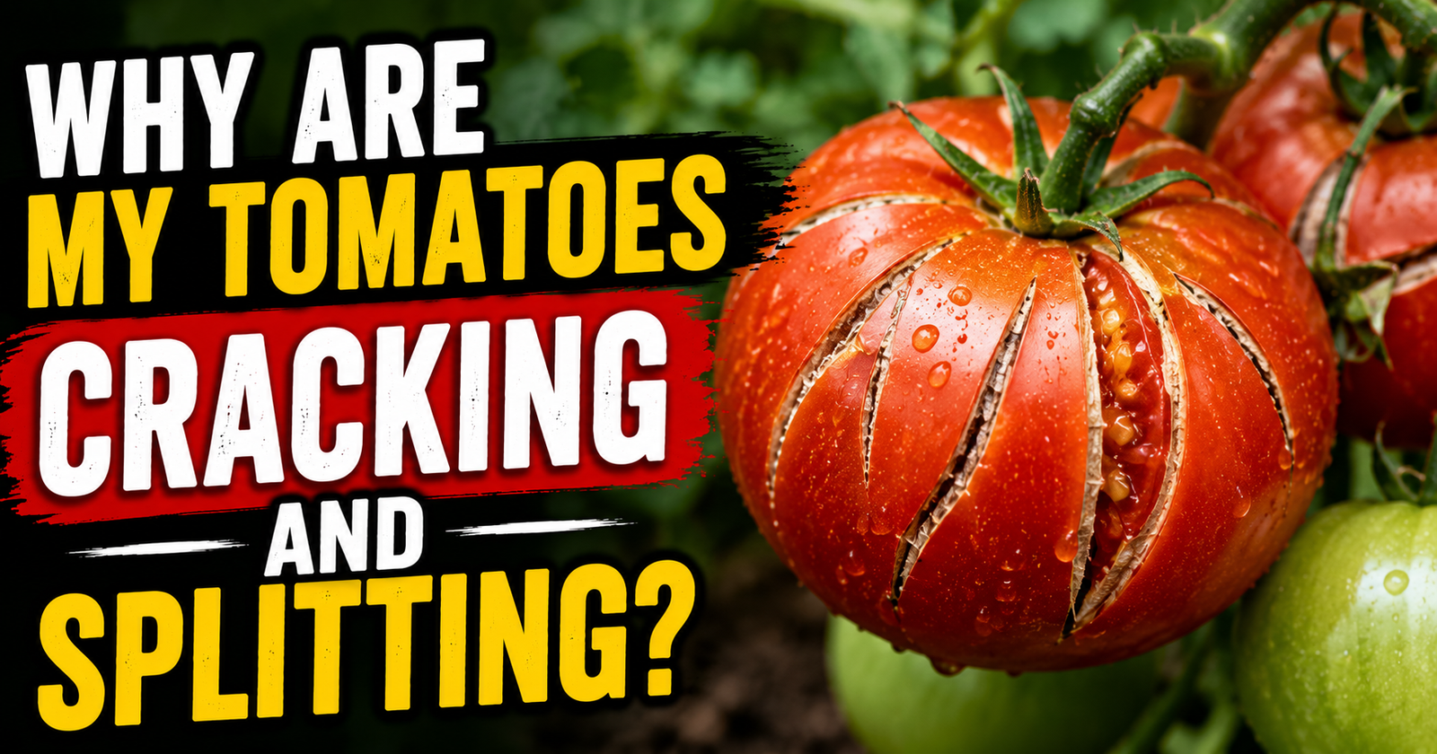 Why Are My Tomatoes Cracking and Splitting?