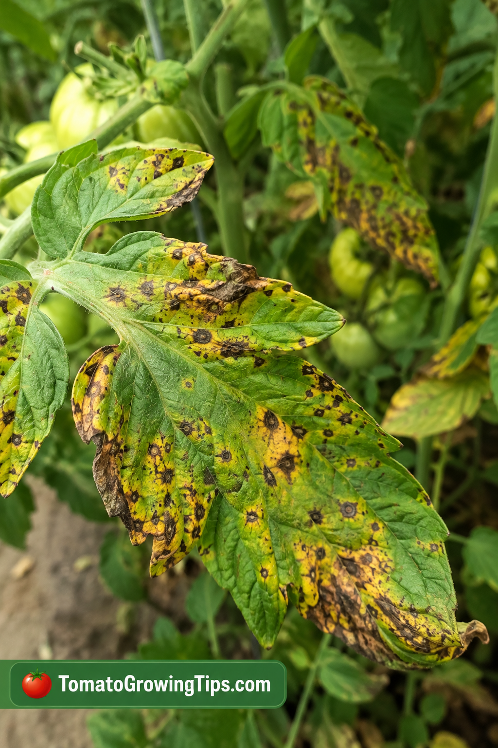 Septoria Leaf Spot on Tomato Plants and How to Stop It